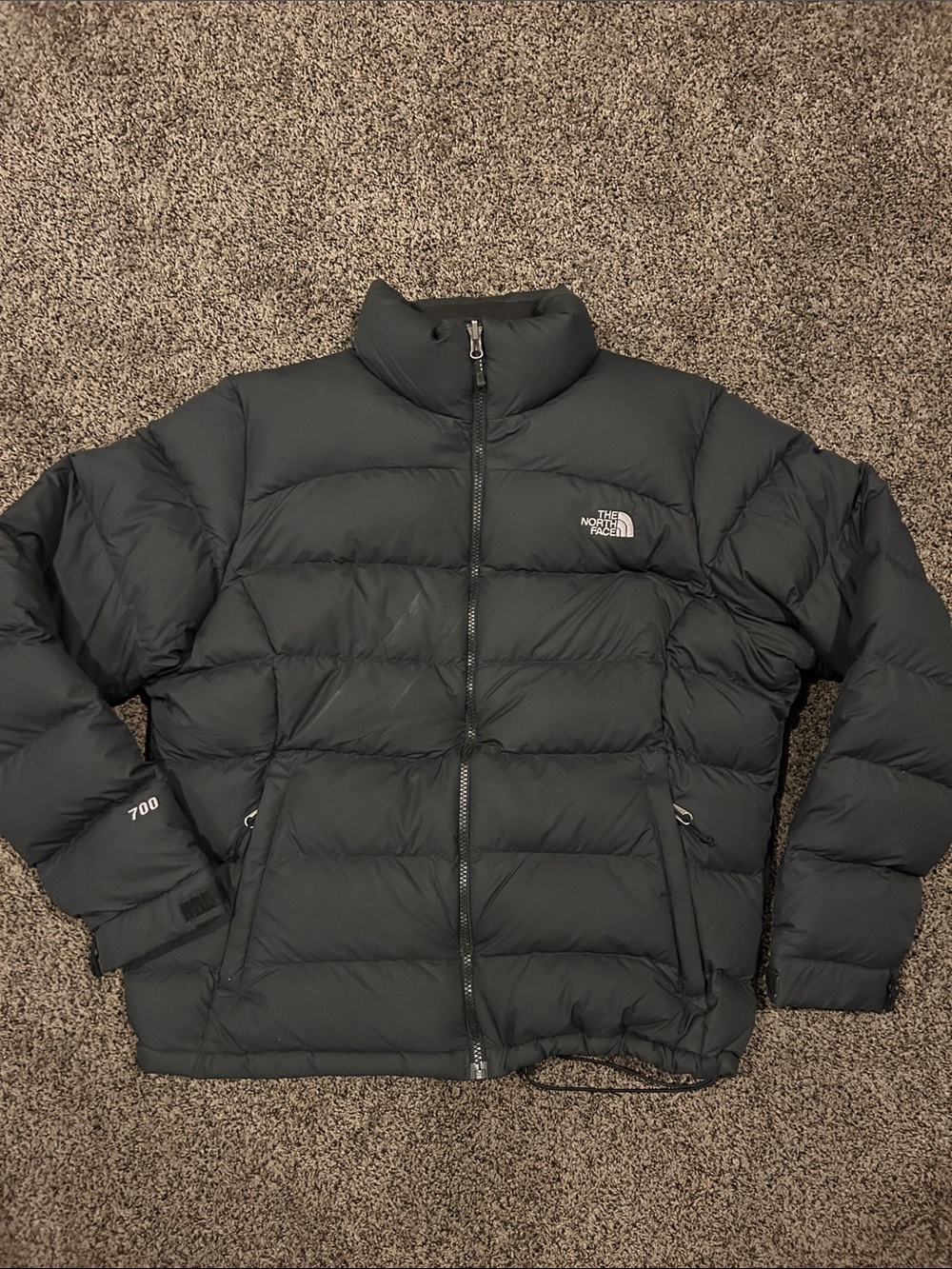The North Face Black 700 Fill Puffer Jacket